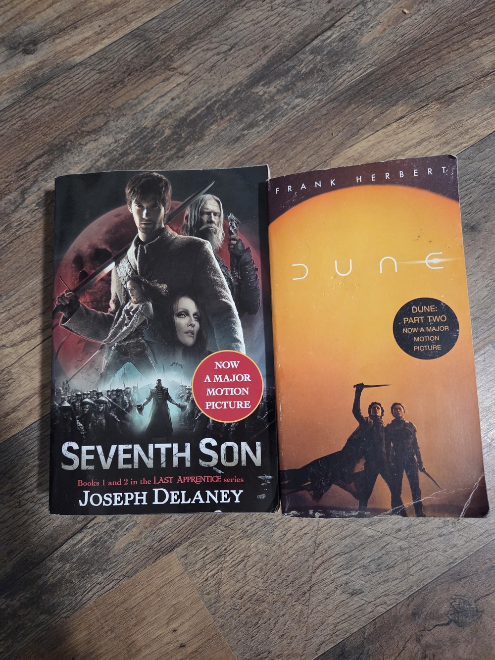 Paperback Book Bundle: Seventh Son & Dune - Joseph Delaney & Frank Herbert